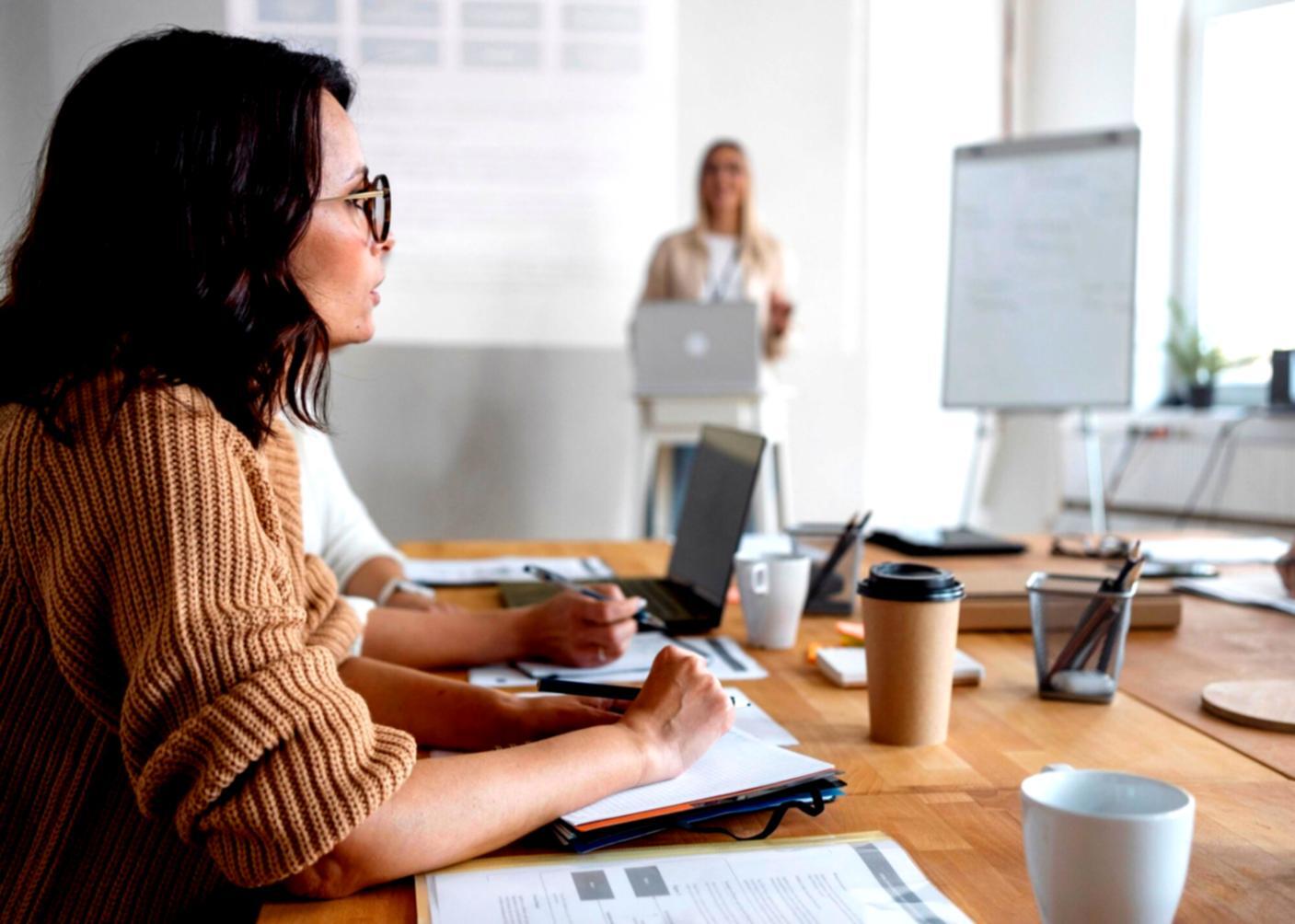 One-on-one financial coaching session