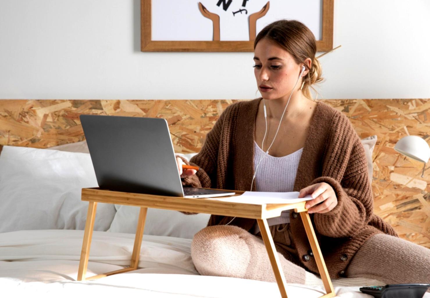 Professional financial consultation workspace with documents and planning materials